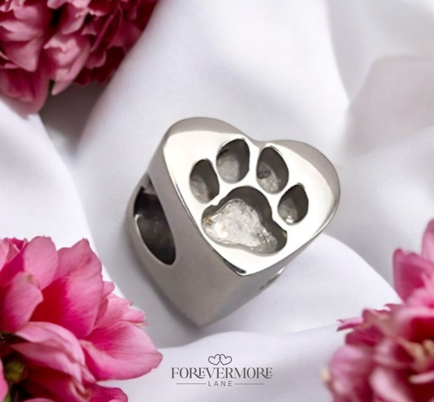 Simba Paw Print Charm (Stainless Steel)
