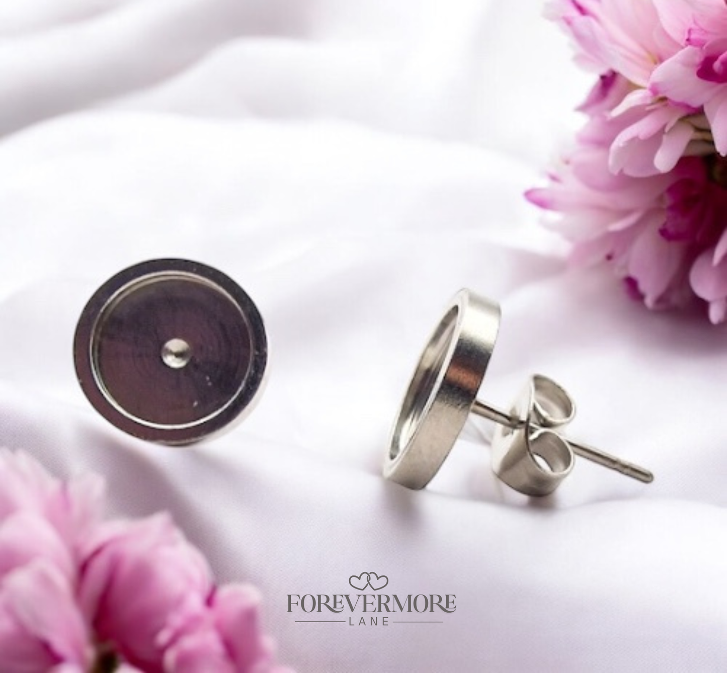 Mila Circle Studs (Stainless Steel)