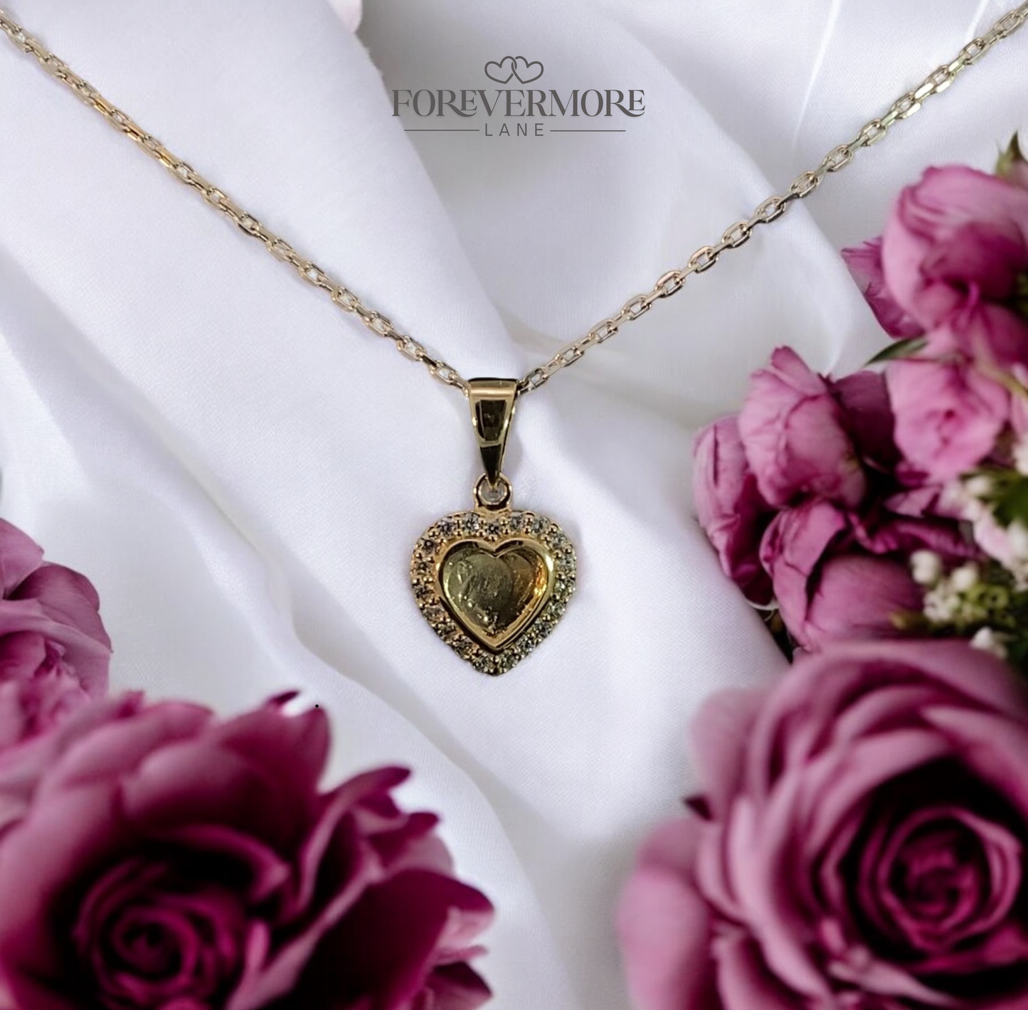 Maisie Gold Heart Pendant