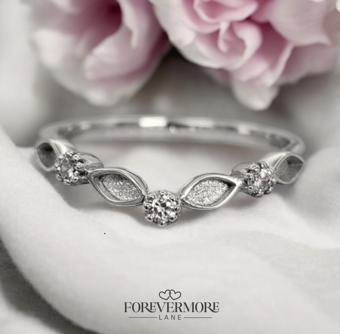 Mazie Wishband Marquise Ring