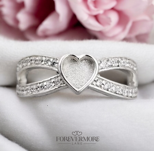 Emily Eternity Heart Ring