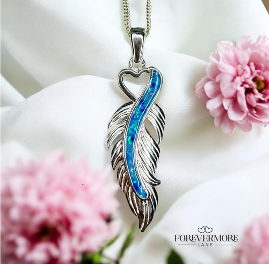 Sophia Feather Pendant