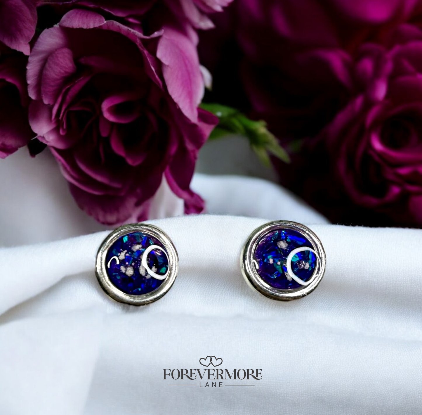 Dahlia Circular Studs