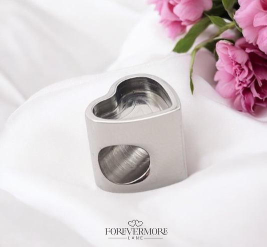 Chloe Heart Charm (Stainless Steel)