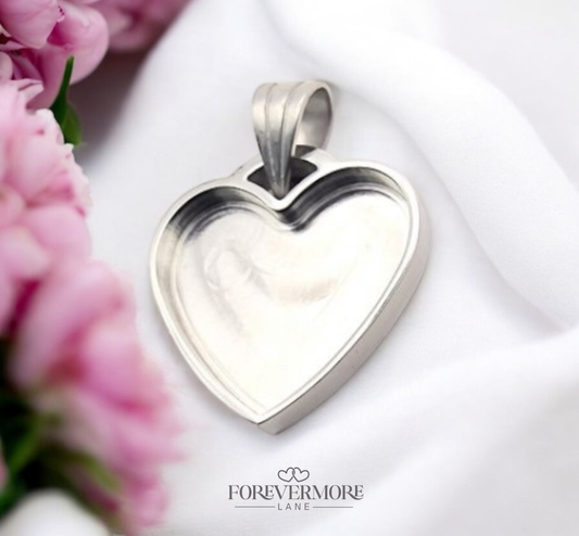 Nova Heart Pendant (Stainless Steel)