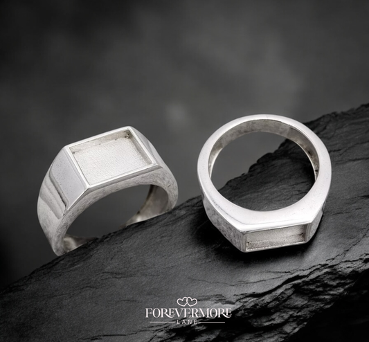 Rocko Mens Silver Ring