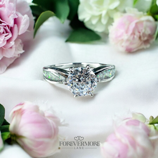 Faith solitaire Ring (Stainless Steel)