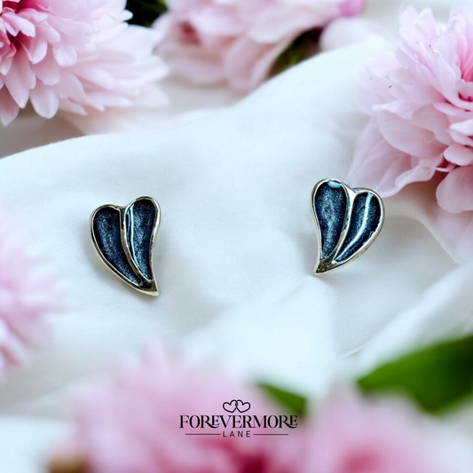 Dottie Split Heart Studs