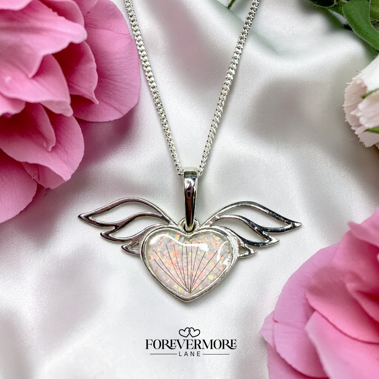 Lottie Winged Heart Pendant